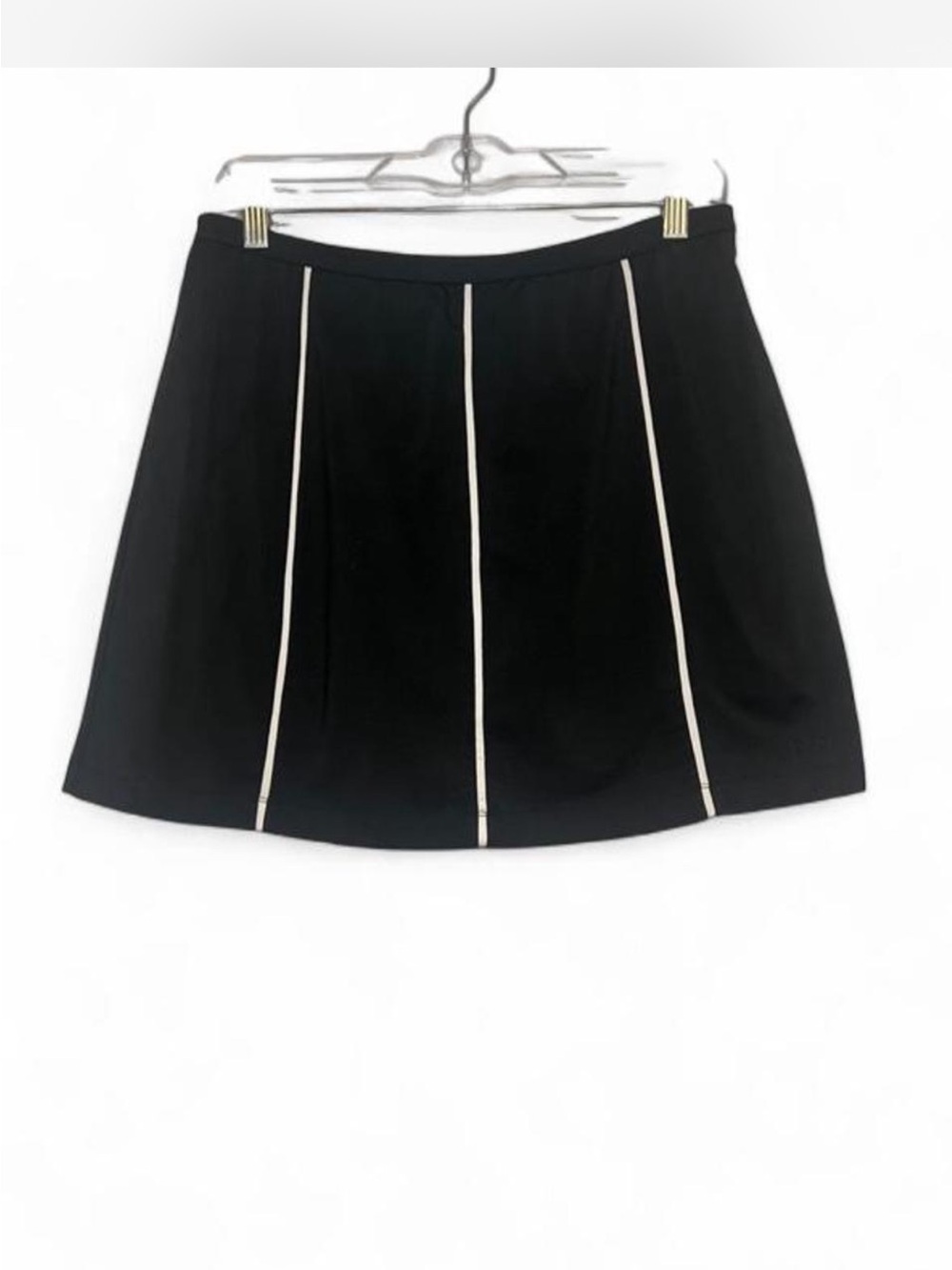 IZOD PerformX Cool-FX Women's Skort M Black White Piping Golf Tennis Active